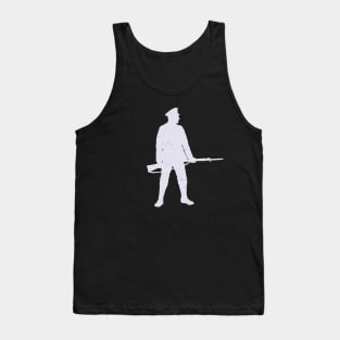 WW1 British Soldier Silhouette Tank Top